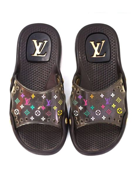 louis vuitton kids slides|Louis Vuitton slides on sale.